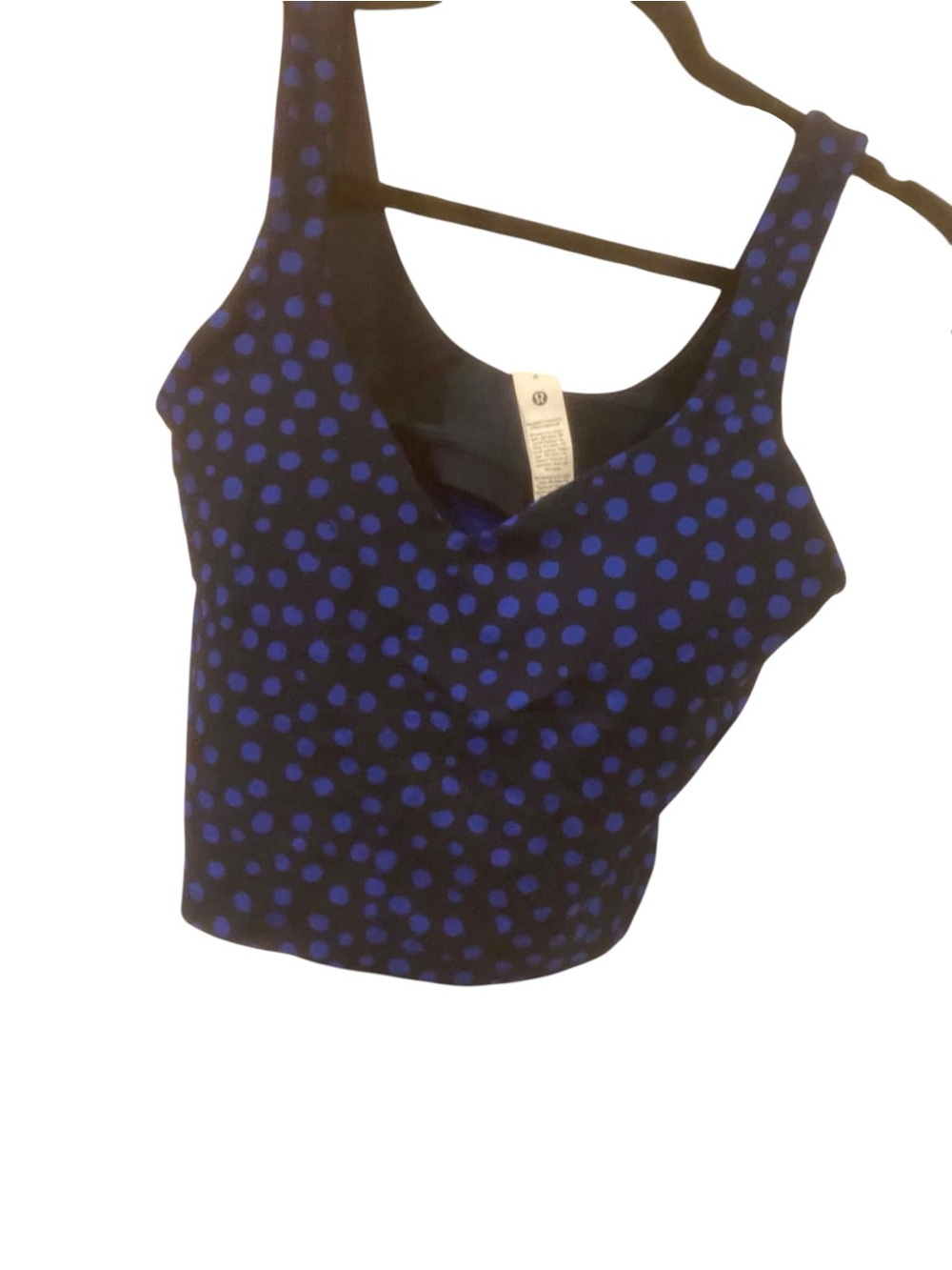 NWT Lululemon Align Tank STAMP DOT BEACH BALL BLUE Size 6